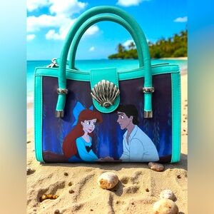 Disney The Little Mermaid Ariel and Eric Themed
Handbag EUC‎